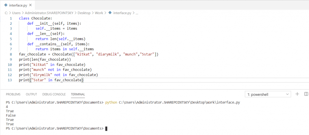 Неформальный интерфейс на Python