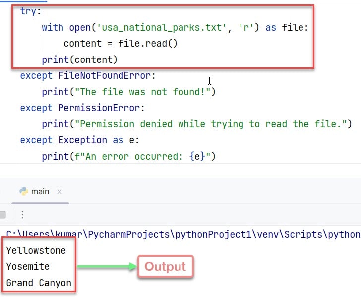 Python читает файл в строковую переменную